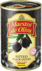 Маслини без кісточки "Maestro de Oliva", 420г з/б